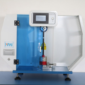ISO 179 kỹ thuật số charpy tác động thử nghiệm máy với máy in cho nhựa tác động độ dẻo dai thử nghiệm - Product Image 3