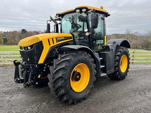 JCBB Fastrac 4220 Diesel <b>Tractor</b> <b>Loader</b> Yellow Wheel Agricultural Machine 92KW Engine 1.4m Bucket High Digging Power - Product Image 2