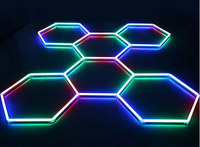 Lumière de fête disco dimmable pour DJ, éclairage de boîte de nuit, lampes LED RGB