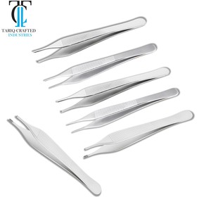 Adson Tissue Forceps 1x2 <b>Teeth</b> German Stainless Steel Surgical Thumb Forceps Reusable Medical Tissue Dissecting Instrument - Product Image 6