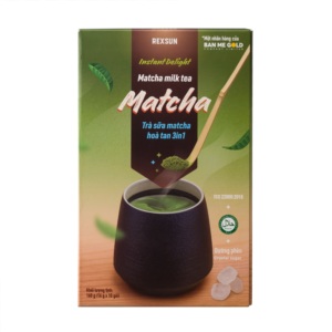 MATCHA THÉ AU LAIT 160g avec de la poudre de thé vert du Japon Bon pour la santé Facile à choisir et à boire - Product Image 6