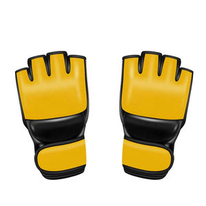 Gants de boxe MMA enduits de cuir PU Offre Spéciale pour la formation de nouveaux gants d'arts martiaux de conception prix de gros bon marché - Product Image 4