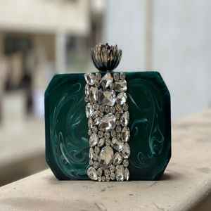 Sacs à main en résine tendance avec un style fantaisie, sac en résine de dernière génération et pochette en résine, boîte à main, pochette cosmétique, sacs et étuis - Product Image 2