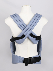 Luce blu ergonomica <span class=keywords><strong>marsupio</strong></span> portatile traspirante morbido per neonati moderno cotone leggero nuovo bambino - Product Image 3