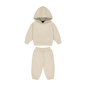 Ensemble survêtement empilé unisexe élégant pour enfants Sweat à capuche confortable et tendance et pantalon de jogging imprimé pour toutes les saisons grande taille - Product Image 5