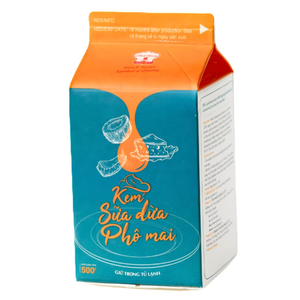 Crème non laitière pour boissons, vente directe usine, best-seller, OEM/ODM, HALAL, crème de dessert au lait de coco, pour café et thé au lait, 500G - Product Image 1