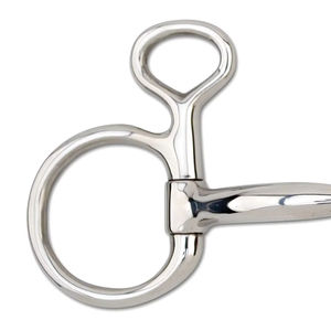 บิตขี่ม้าสแตนเลสแบบขายส่ง บิตแบบ Low Port Snaffle สำหรับขี่ม้า ระบายอากาศได้ดี สินค้าสำหรับม้า - Product Image 1
