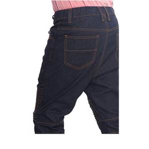 กางเกงยีนส์ลำลองทรงหลวมสำหรับผู้ชาย, กางเกงยีนส์น้ำหนักเบาระบายอากาศได้ดีมีการออกแบบให้เท้าเรียวเล็กมีสไตล์กางเกงยีนส์ยืดขาตรงเข้ารูป - Product Image 4