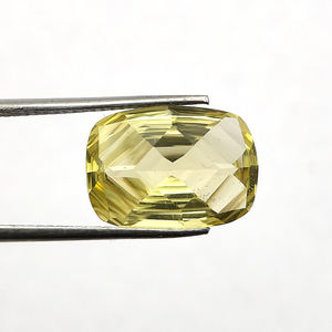 ลิมอนธรรมชาติควอตซ์ 14x10 มม.เบาะตัดแฟนซีแถบ 5.91 cts คุณภาพสูงมะนาว topaz หลวมอัญมณีสําหรับเครื่องประดับทํา - Product Image 6