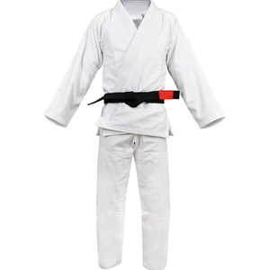 2024 nuevo diseño personalizado hombres Karat traje OEM arte marcial desgaste Karate Fighter Jiu Jistu uniforme cómodo Karat uniforme - Product Image 5