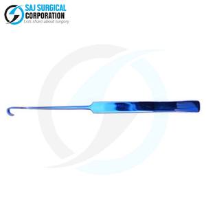 Crochet de sécurité pour ovariectomie Pointe arrondie avec bords lisses pour minimiser les traumatismes tissulaires pendant les interventions chirurgicales - Product Image 1