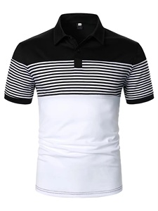 T-shirts polo à manches courtes pour adultes T-shirt polo homme personnalisé en plusieurs couleurs fabriqué au Pakistan - Product Image 2