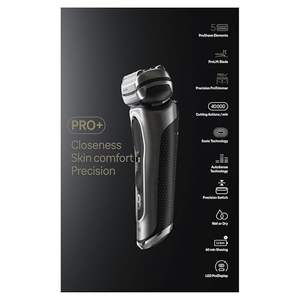 Afeitadora Eléctrica para Hombre con 5 Elementos de Afeitado, Recortadora de Precisión, Estación de Carga Húmeda/Seca, Resistente al Agua IPX7 - Product Image 1