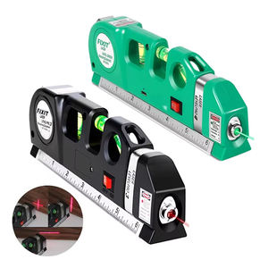 8ft Çapraz Çizgili Ölçüm Cetveli Tesviye Lazer Seviyesi <span class=keywords><strong>Pro</strong></span> 3 Araçlar ŞARJ EDİLEBİLİR ve ŞARJ EDİLMEZ - Product Image 1