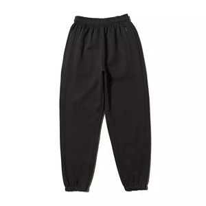 Pantalon de survêtement pour homme avec taille élastique, respirant, doux, en tissu polaire 100% coton pour une expérience de port décontractée - Product Image 4