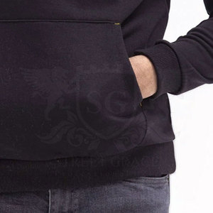 Sudaderas con capucha personalizadas de primera calidad para hombre Premium 100% algodón nuevo diseño cremallera patrón impreso temporada de invierno tamaño XS suministro al por mayor - Product Image 6