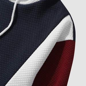 Sudadera con capucha de lana de algodón 100% con logotipo personalizado, ropa informal de invierno pesada, estilo clásico, teñido liso, OEM - Product Image 5