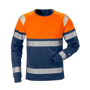 เสื้อเซฟตี้สะท้อนแสงสำหรับงานอุตสาหกรรมก่อสร้าง ชุดทำงานนิรภัย รับสกรีนโลโก้ ขายส่ง ส่งออก - Product Image 1