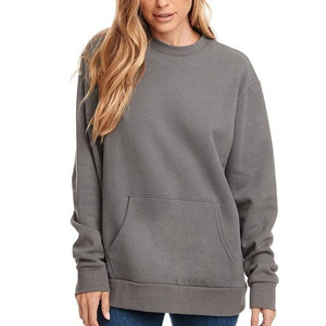 Hanes เสื้อสเวตเตอร์ผ้าฟลีซสำหรับผู้ชาย, เสื้อสวมหัวผ้าฝ้ายผสมเสื้อกันหนาวคอกลมสำหรับผู้ชายเสื้อขนแกะ - Product Image 1