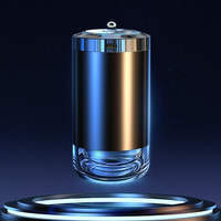 Diffuseur d'huiles essentielles sans eau pour voiture 50 ml, humidificateur intelligent à huiles, diffuseur d'arômes 5 niveaux de brume, humidificateur de voiture en alliage d'aluminium