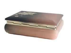 กล่องเครื่องประดับหินอ่อนแกะสลัก กล่องของขวัญโบราณสไตล์อิตาลีทำจากหินอ่อนและทองเหลือง - Product Image 4