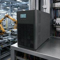 Sistema de Alimentación Ininterrumpida (UPS) de 220V, 3kVA, MU11, para Computadora Principal, Protección Contra Cortes de Energía, Estabilizador de Voltaje de Reserva para el Hogar