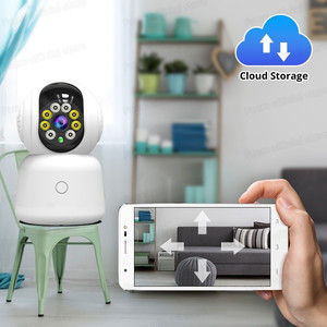 Caméra IP 3MP d'intérieur WiFi <span class=keywords><strong>sans</strong></span> fil Surveillance Audio Baby Monitor 2.8 "IPS Display Night Vision 30m Range Automatic Tracking - Product Image 5