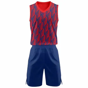 Sublimación ropa de baloncesto secado rápido personalizado Reversible baloncesto Jersey doble capa Reversible baloncesto Jerseys - Product Image 1