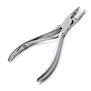 Pince à sertir pour extensions de cheveux robuste, fermeture lisse et sans dommage pour les cheveux, pince de haute précision, parfaite pour une utilisation professionnelle en salon - Product Image 1