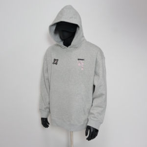 Fabrication de vêtements avec logo brodé personnalisé OEM, sweat-shirt et sweat à capuche deux pièces pour hommes - Product Image 1