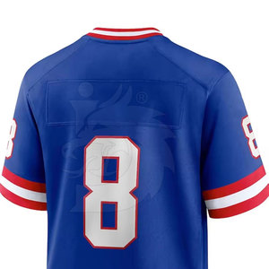 Uniforme de Fútbol Americano para Equipos, Alta Calidad, Color Personalizado, Transpirable, 100% Poliéster, Servicio OEM, Venta en Línea - Product Image 6