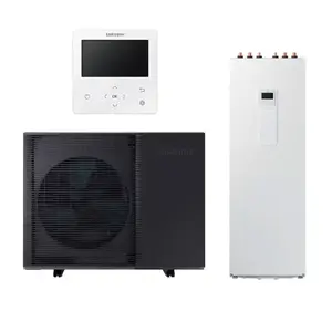 Bomba de Calor Monofásica Silenciosa de Alta Temperatura A+++ 8kW para Samsung con ClimateHub ACS 200Lt, Sistema HVAC Doméstico - Product Image 1
