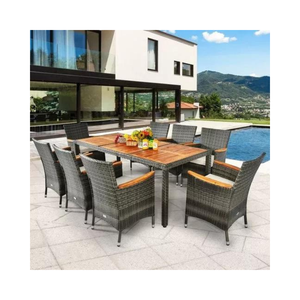 Oem Wholesale <b>Outdoor</b> <b>Dining</b> <b>Set</b> Carton Packaging <b>Outdoor</b> <b>Dining</b> <b>Set</b> Wicker Rattan <b>Dining</b> <b>Set</b> <b>6</b> Seaters Phu Linh Factory - Product Image 1