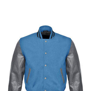 Veste universitaire personnalisée avec logo 2026 pour hommes, en cuir respirant, brodée, avec fonction imperméable, coupe ajustée, vêtements d'hiver personnalisés - Product Image 3