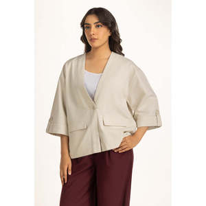 Chaquetas de Corte Regular WM-JKT-WS25-063 Temporada de Otoño Procesamiento Finalizado - Product Image 2