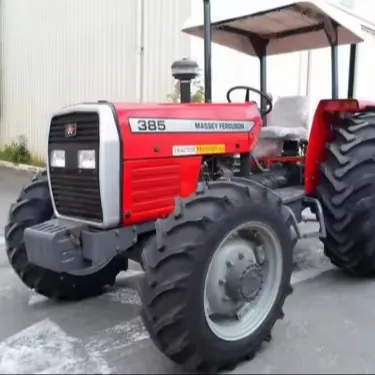 Trattore per l'agricoltura Massey Ferguson 385 usato trattori con secchio buon prezzo