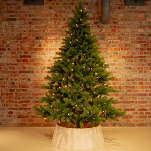 High Quality Natural <b>Wooden</b> <b>Christmas</b> <b>Tree</b> Collar Decoration <b>Christmas</b> <b>Tree</b> Ring for Home Handmade in Vietnam - Product Image 5