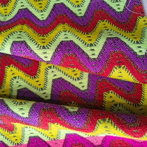 กระเป๋าผ้าแจ็คการ์ดย้อมสีสำหรับผู้หญิงและเด็กผู้หญิงสำหรับกระเป๋าถือมีสไตล์ถักทอ - Product Image 3