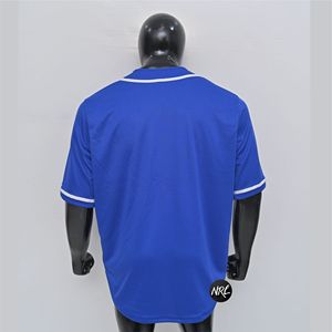 2025 vente en gros nouveaux uniformes vierges unis de haute qualité les plus chauds broderie cousue maille Vintage sublimé maillots de Baseball - Product Image 3