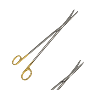 Tijeras de Disección Metzenbaum de Carburo de Tungsteno Curvadas de 250 mm, Acero Inoxidable Quirúrgico, Instrumento Manual con Certificación CE - Product Image 1