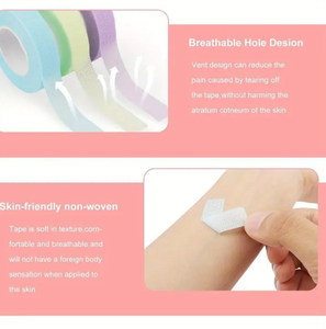 ขนตาปลอม DRAGONLASH คุณภาพสูง ผลิตด้วยเครื่องจักร รูปหัวใจน่ารัก สีสันสดใส ทำจากอะคริลิกและใยฝ้ายสีดำ - Product Image 5