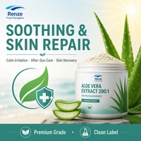 Extrait d'Aloe Vera 200:1 en poudre lyophilisée pour complément de soin de la peau et soin buccal