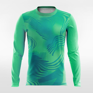 ชุดกีฬาฟุตบอลแห้งเร็วระบายอากาศได้ดีเสื้อเจอร์ซี่สำหรับฝึกซ้อมเสื้อฟุตบอลออกแบบโลโก้ได้ตามต้องการ - Product Image 1