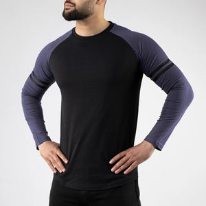 Logo personnalisé hommes T-shirt Henley à manches longues en gros décontracté à manches longues haut en coton OEM ODM fournisseur de vêtements T-shirt à manches longues - Product Image 2