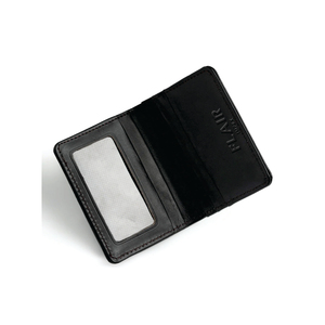 Cartera de cuero negra hecha a mano para hombre - Product Image 4