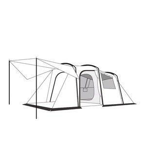 Fabricant d'équipement de <span class=keywords><strong>camping</strong></span> de plein air OEM tente à canal avec tente intérieure UV W/P Ripstop OEM tube grand tunnel tente de <span class=keywords><strong>camping</strong></span> - Product Image 4