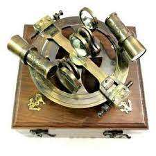 Sextant allemand noir avec boîte en bois dur, fait à la main, finition noire, pour la décoration de la maison, de l'hôtel quantité minimale de commande - Product Image 2