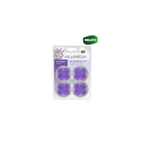 Ambientadores en Gel Relevi, Variante Floral de Lavanda, Aroma Duradero, 80%+ Ingredientes Activos, para Espacios Pequeños, Hogar y Oficina - Product Image 1