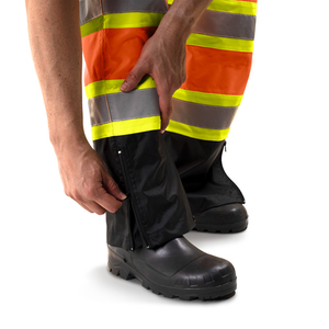 Pantalon de sécurité réfléchissant haute visibilité Vêtements de travail personnalisés Pantalon de construction réfléchissant d'hiver - Product Image 6