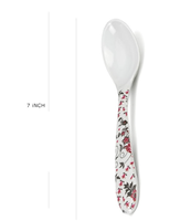 Ensemble de table en mélamine Bataniya durable, 4 pièces, vaisselle de qualité supérieure, triple revêtement, anti-casse et résistante aux taches